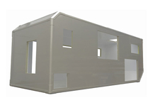 Individual Box Corner Cutting Insulated RV Truck Camper Body