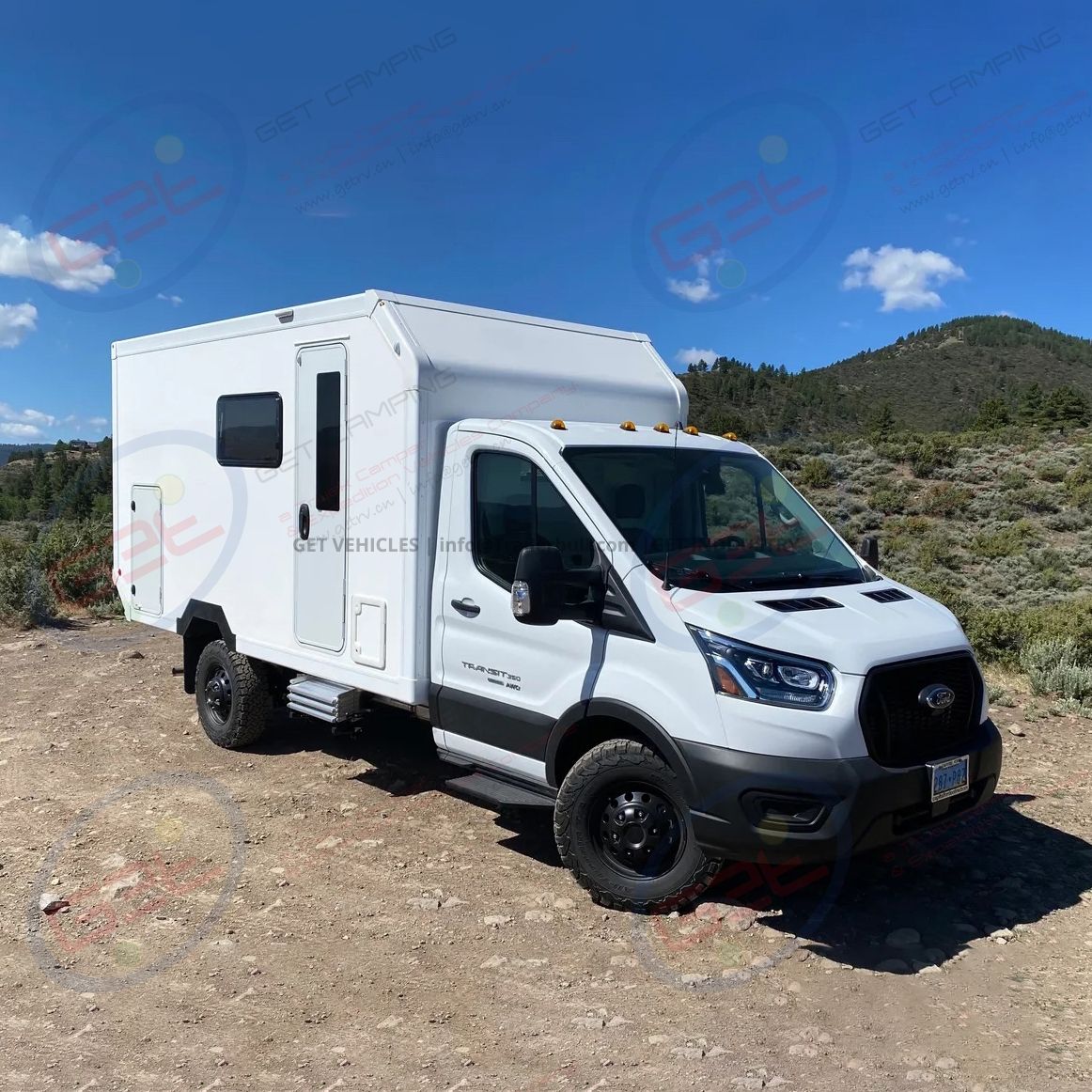 Ford Transit 14FT Flat bed Motorhome Truck Camper