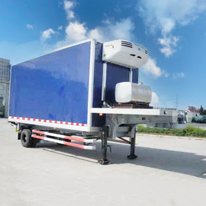 30ft Single Axles Refrigerated Semi Truck Trailer