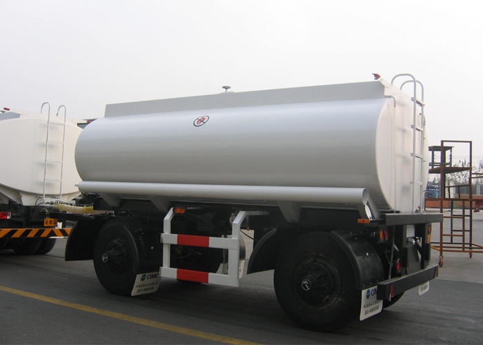 18000L Carbon Steel Draw Bar Tanker Trailer with 2 Axles for Fuel Or Diesel Liqulid ,Refuel Carbon Steel Tanker Trailer