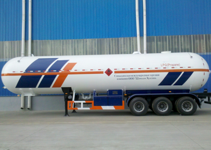 45000L 3 axles Liquefied Petroleum Gas Lorry Tank Semi Trailer for Liquid Ammonia,LPG Tanker Semi Trailer
