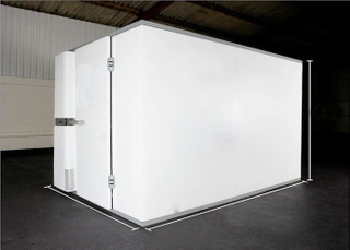 Prefabricated Modular Assembly Cold Room Galvanized Steel Plate with PU Composite Sandwich Panel,Cold Room