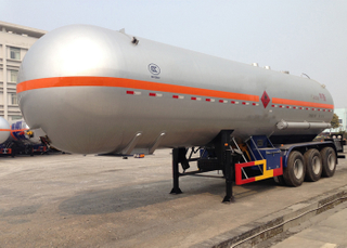 45000L 3 axles Liquefied Petroleum Gas Lorry Tank Semi Trailer for Liquid Ammonia,LPG Tanker Semi Trailer