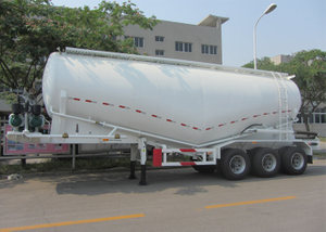 33000L Dry Bulk Pneumatic Tanker Semi Trailers with 3 Axles for Bulk Cement Powder, Cement Tanker Semi Trailer