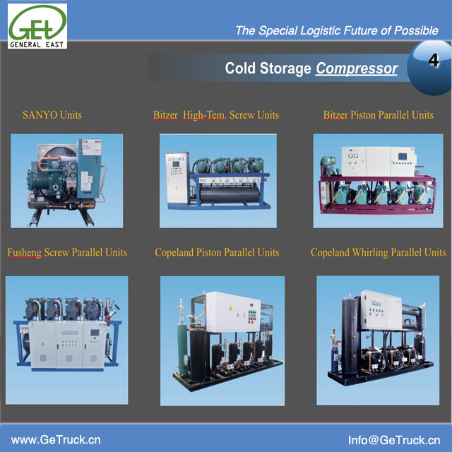 Cold Storage Bitzer Comprosser System 