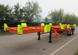 40ft Terminal Container Chassis with 2 Axles for Container Transit in Terminal Port,Container Chassis