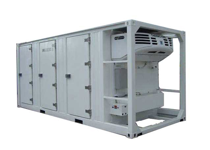 Inland Mobile Freezing Container with All - Closed FRP / GRP Sandwich Panel Kits